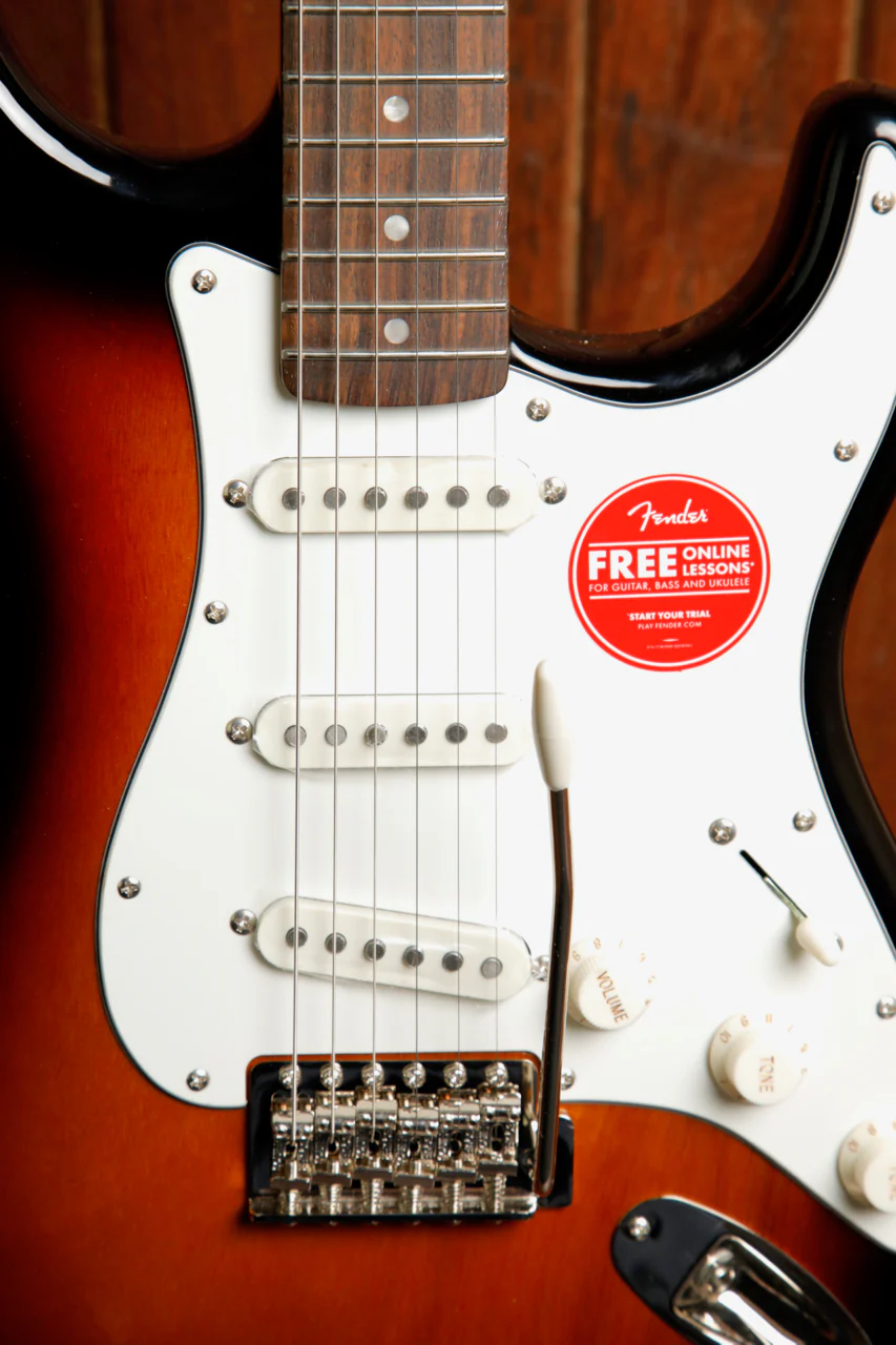 Squier Classic Vibe '60s Stratocaster 3-Tone Sunburst Electric Guitar - Image 5