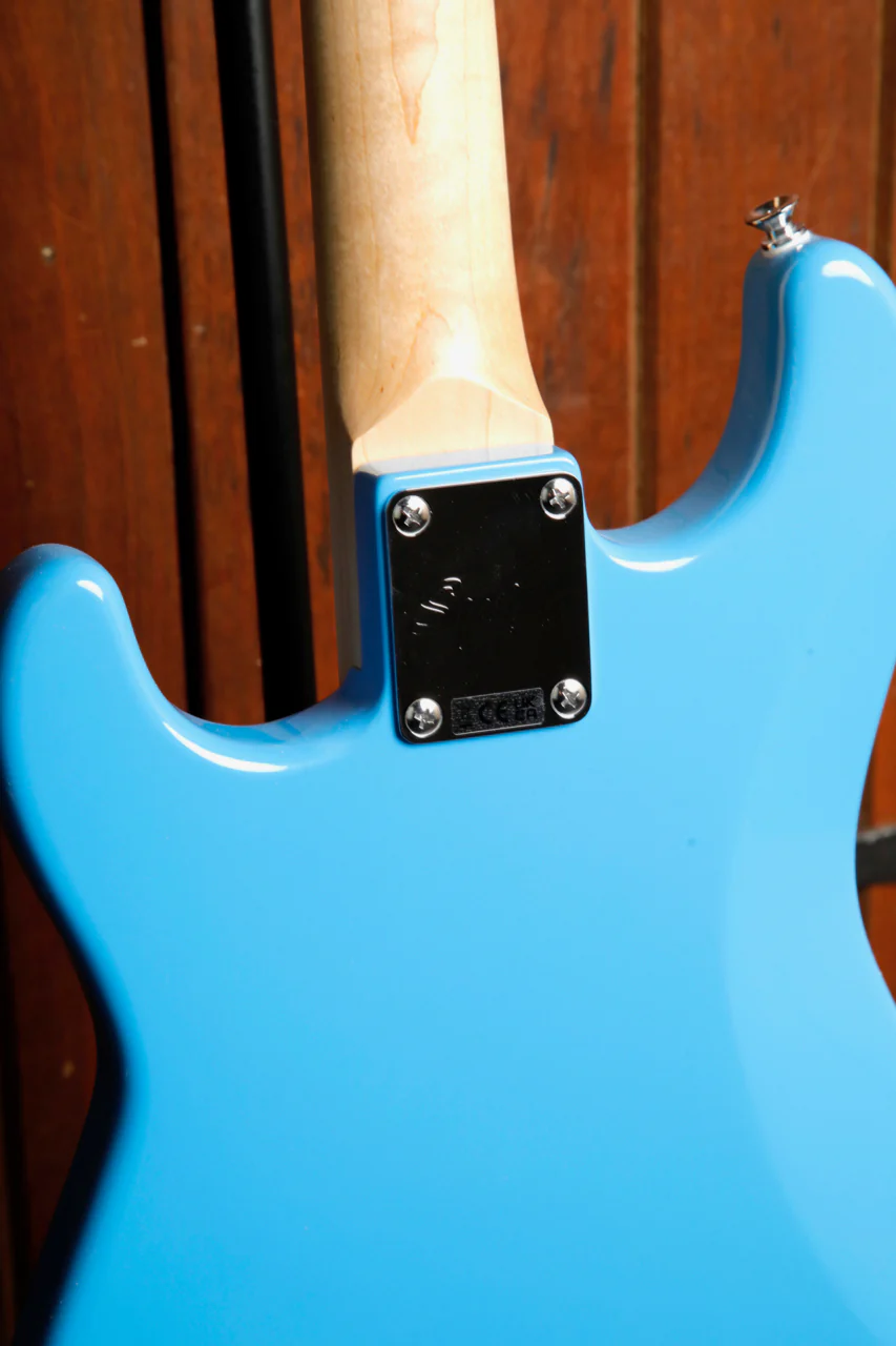 Squier Mini Stratocaster California Blue Electric Guitar - Image 14