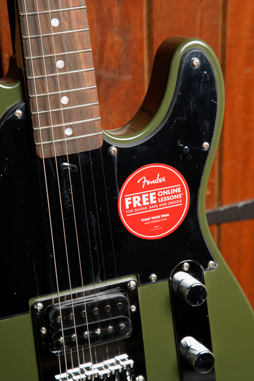 Squier Sonic Esquire H Olive Electric Guitar - Image 5