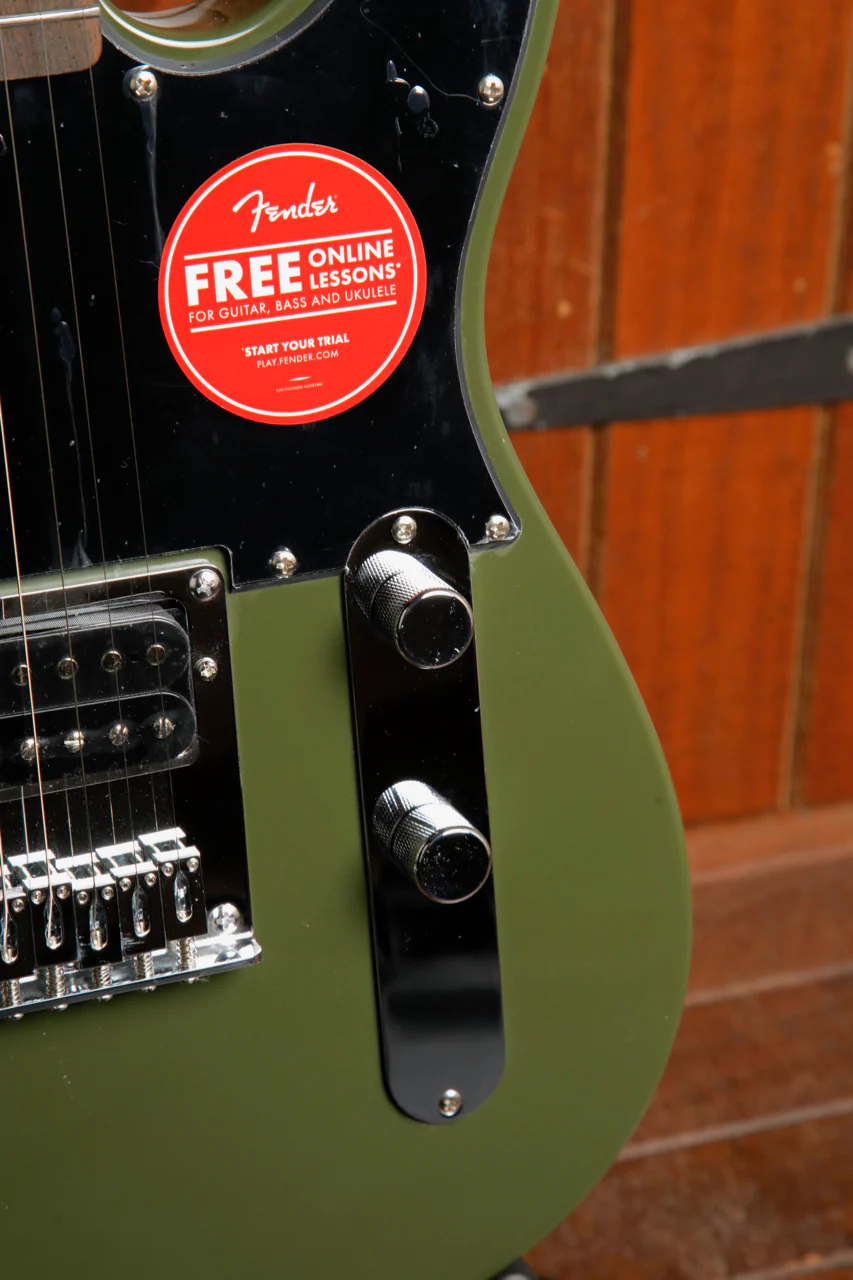 Squier Sonic Esquire H Olive Electric Guitar - Image 7