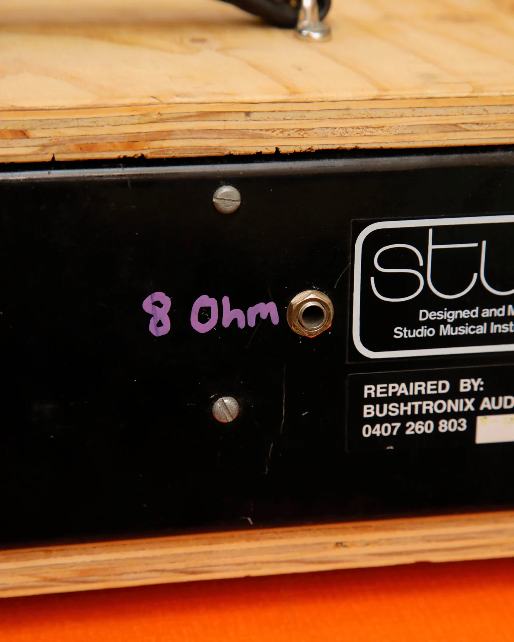 Studio Musical Instruments Melbourne Solid State Guitar Amplifier Head Pre-Owned - Image 10