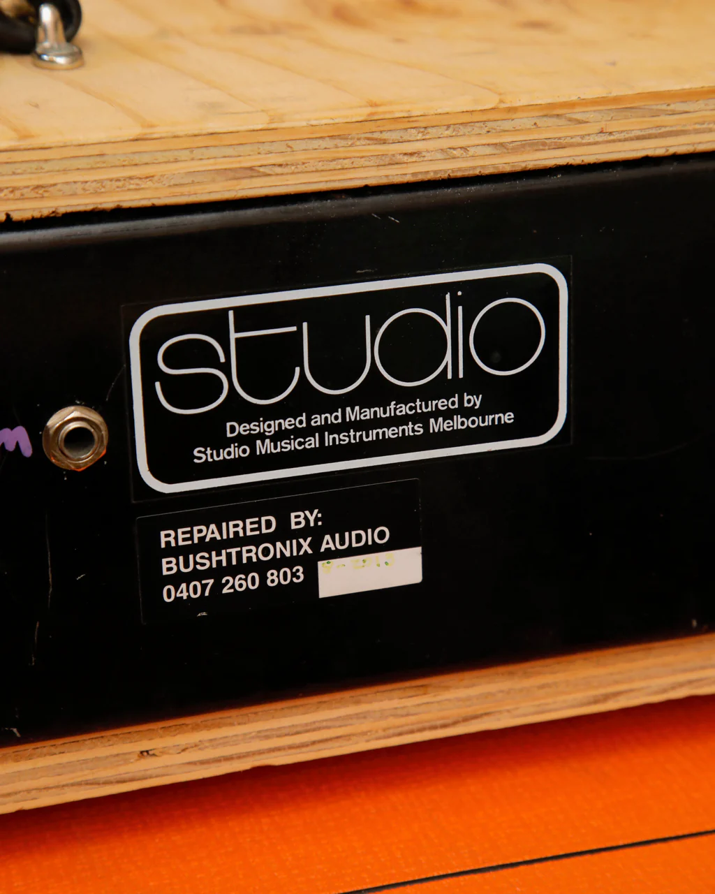 Studio Musical Instruments Melbourne Solid State Guitar Amplifier Head Pre-Owned - Image 8