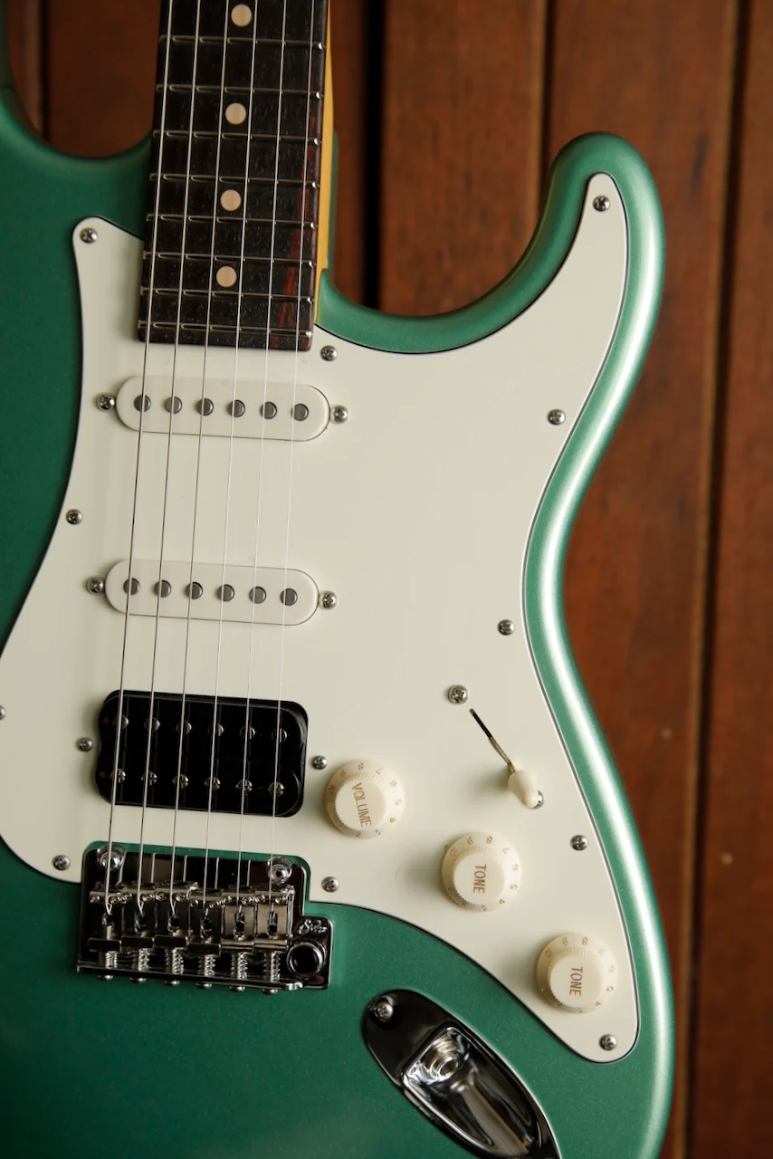 Suhr Classic S HSS Cactus Green Electric Guitar - Image 3