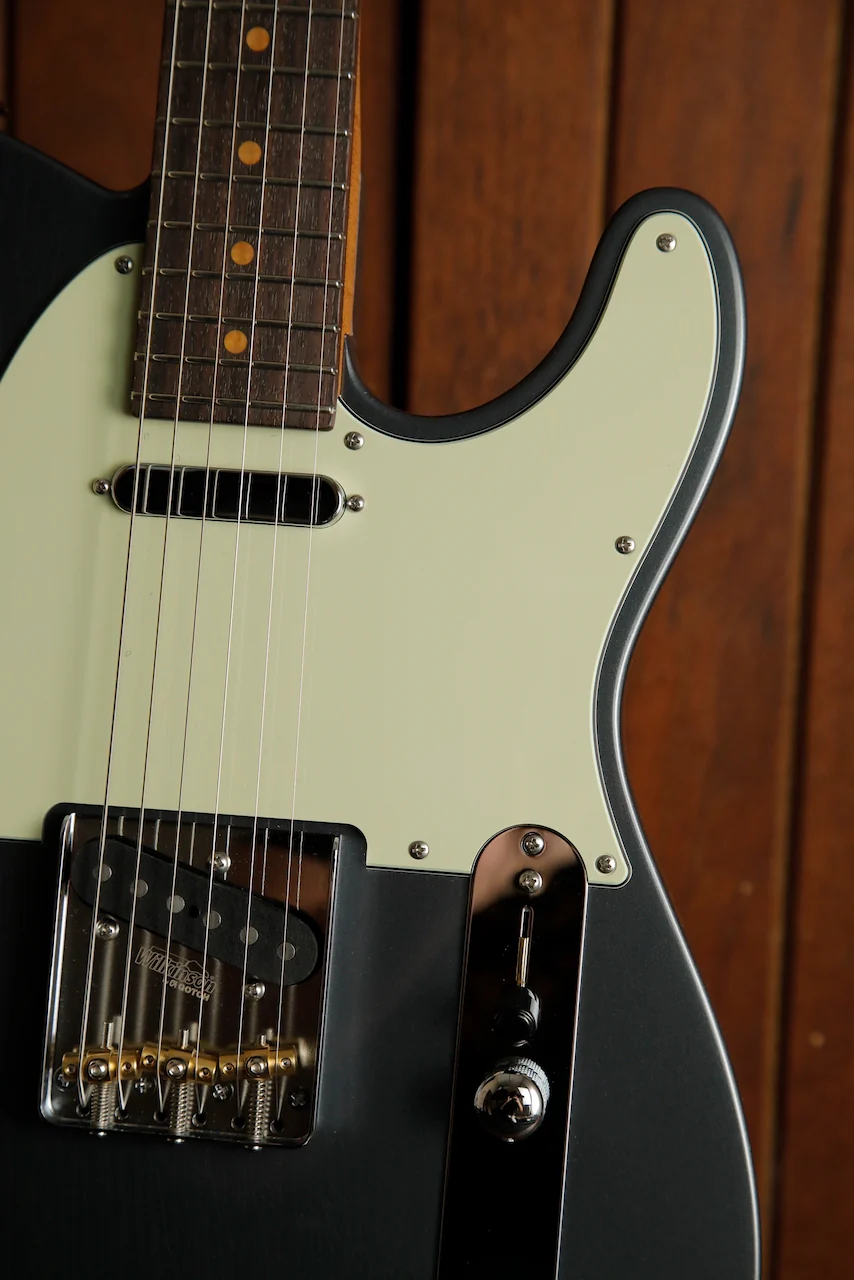 Suhr Classic T Vintage Limited Edition Charcoal Frost Guitar - Image 4