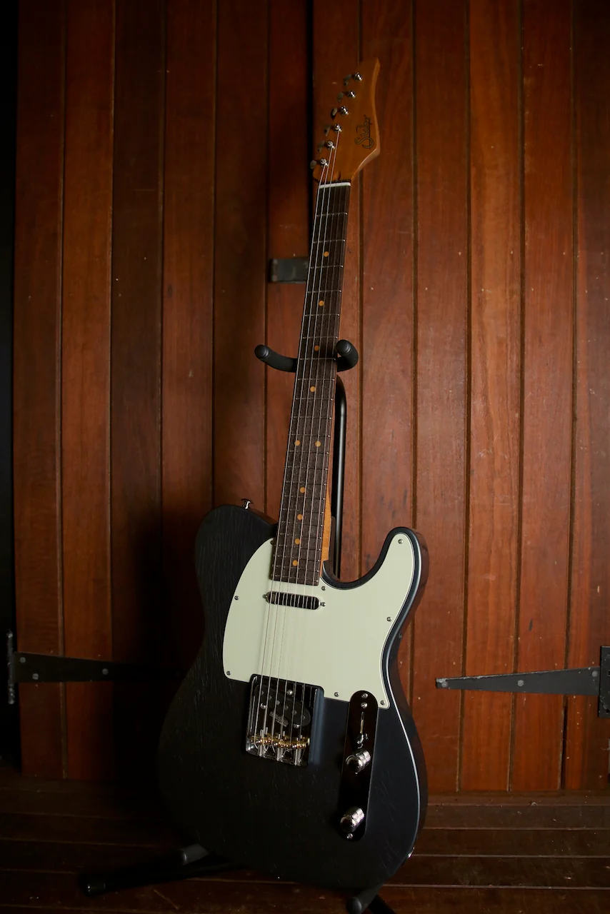 Suhr Classic T Vintage Limited Edition Charcoal Frost Guitar - Image 8