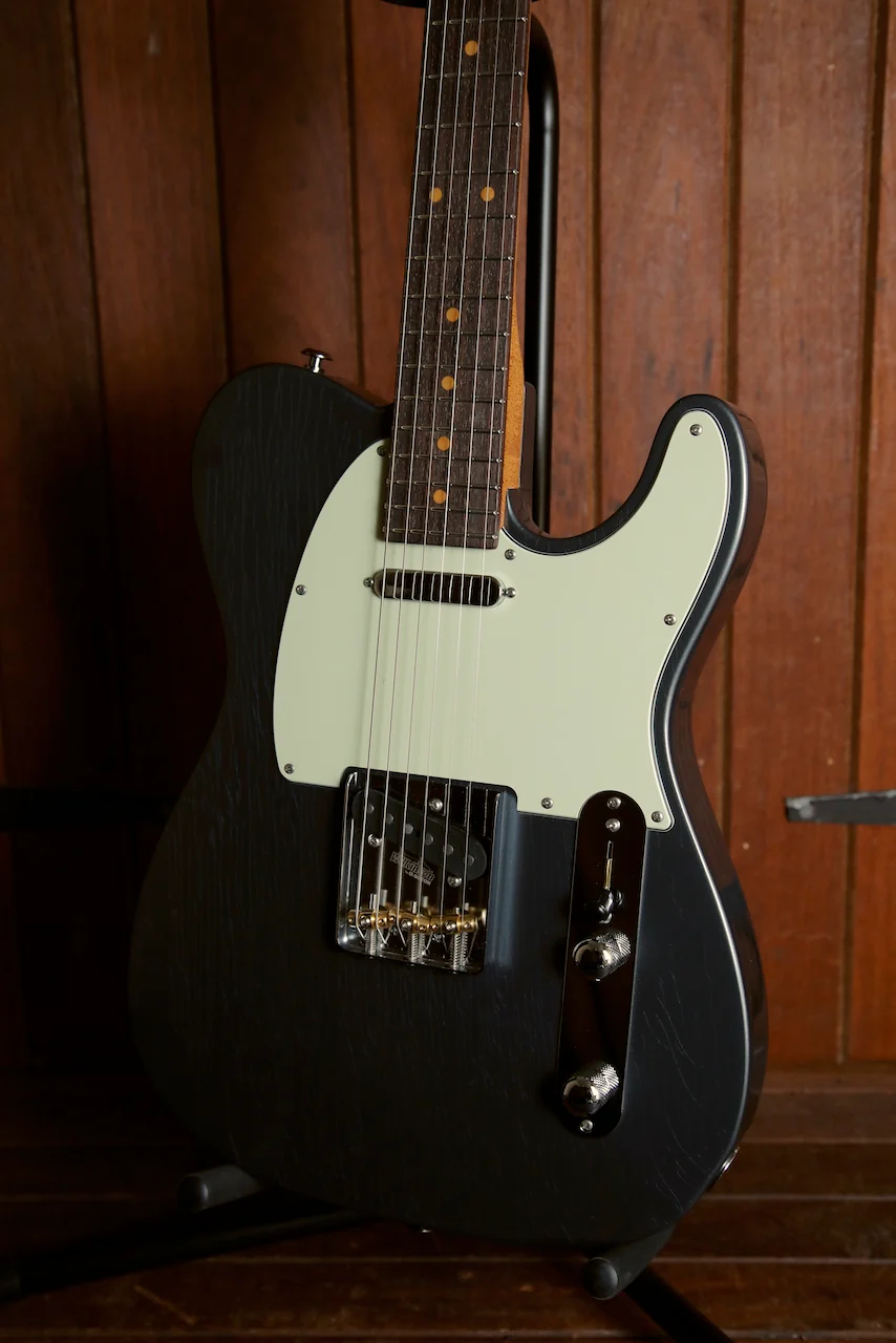 Suhr Classic T Vintage Limited Edition Charcoal Frost Guitar - Image 9