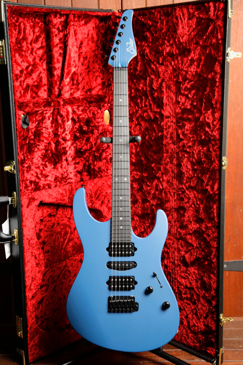 Suhr Modern Terra Limited Edition Deep Sea Blue HSH Electric Guitar - Image 2