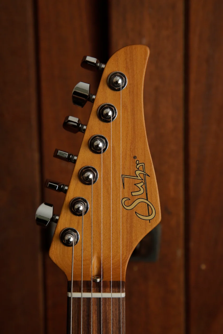 Suhr Standard Plus HSS Faded Whale Blue Burst Electric Guitar - Image 6