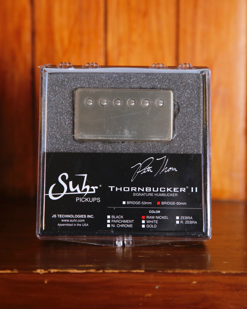 Suhr Thornbucker II Bridge Pickup 50mm - Nickel