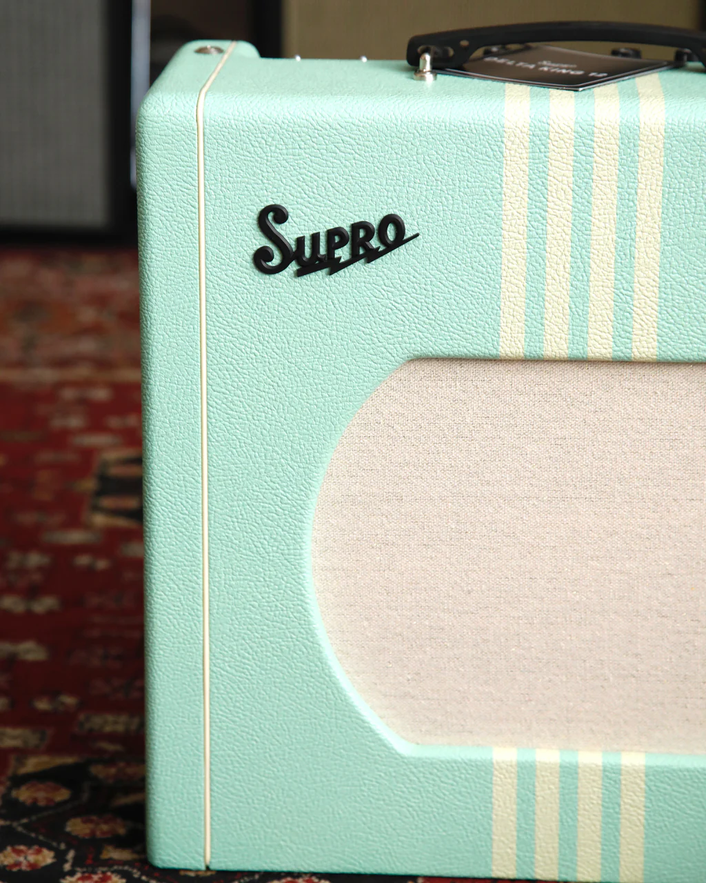 Supro Delta King 12 Combo 1x12" Amplifier Seafoam Green - Image 2