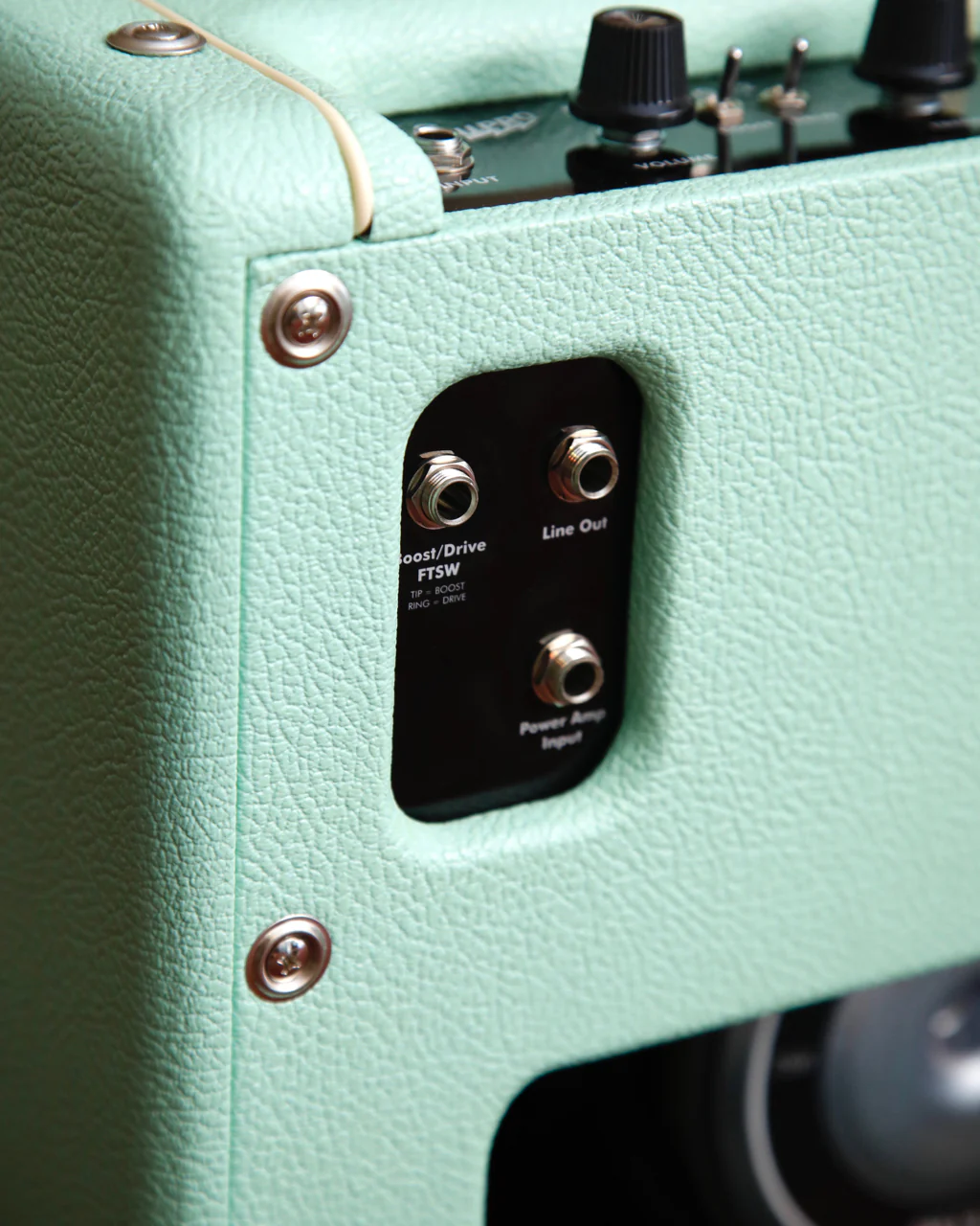 Supro Delta King 12 Combo 1x12" Amplifier Seafoam Green - Image 8