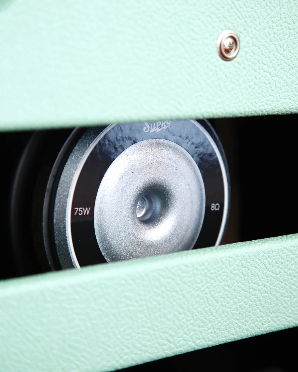 Supro Delta King 12 Combo 1x12" Amplifier Seafoam Green - Image 9