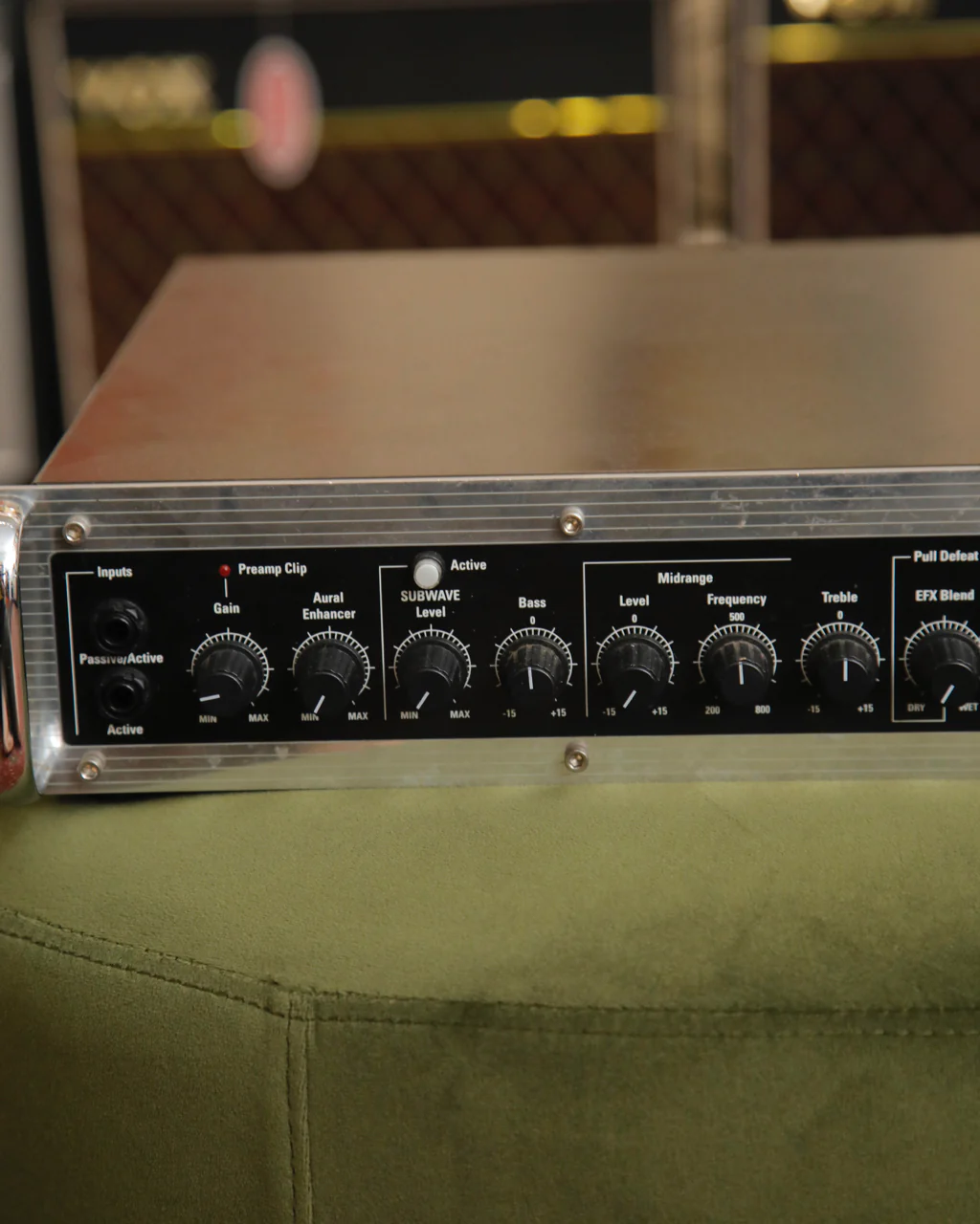 SWR 550X Bass Amplifier Head For Parts or Repair - Image 4