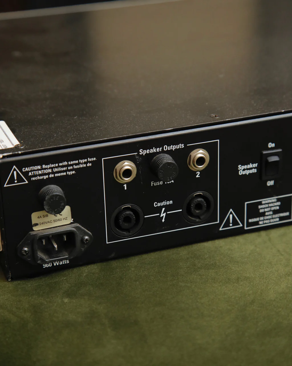 SWR 550X Bass Amplifier Head For Parts or Repair - Image 5