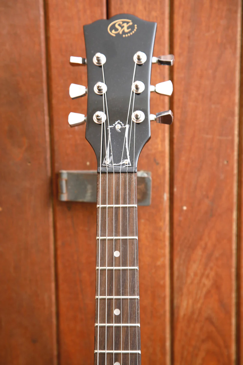 SX LEE3JBK LP Special Style Black Electric Guitar - Image 3