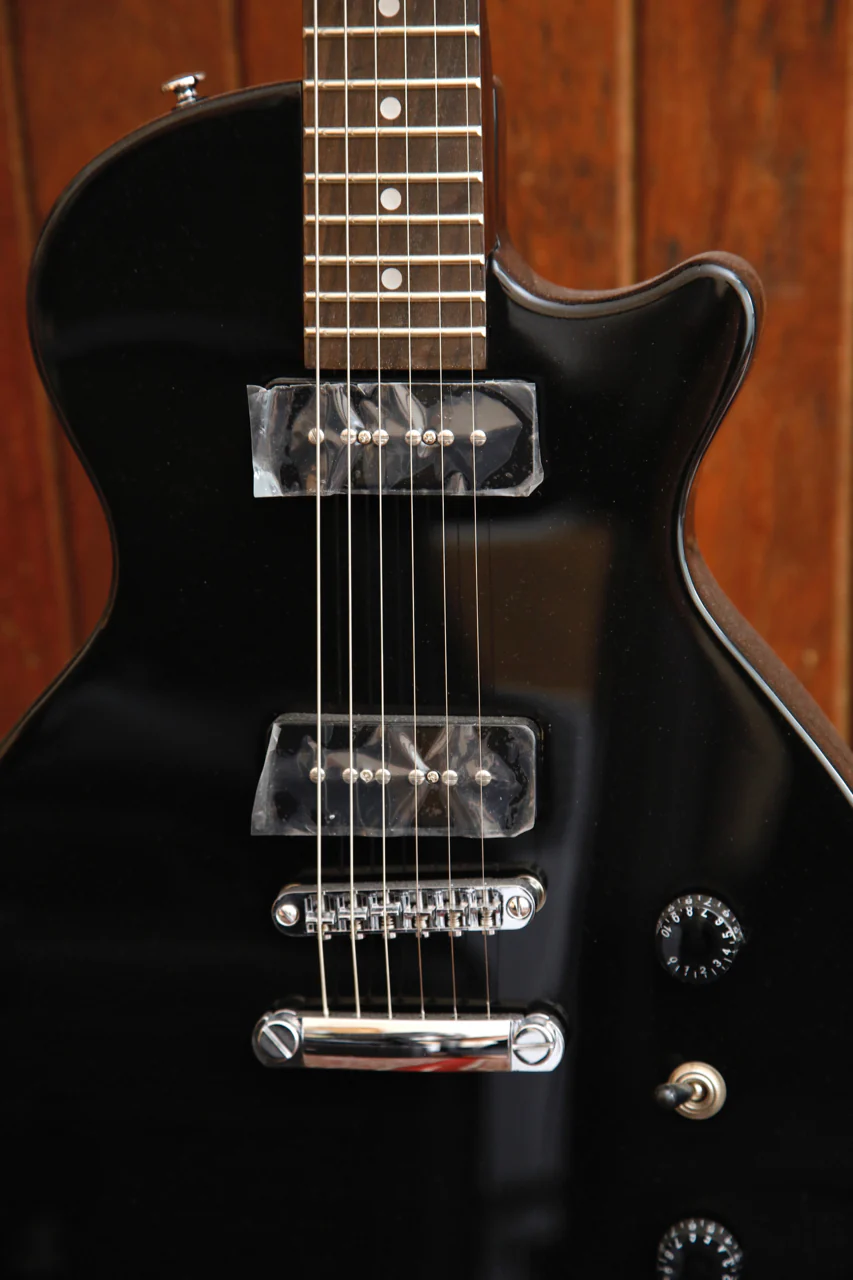 SX LEE3JBK LP Special Style Black Electric Guitar - Image 4