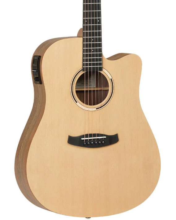 Tanglewood TDBTDCEHR Discovery Exotic Dreadnought Hawaiian Rainwood
