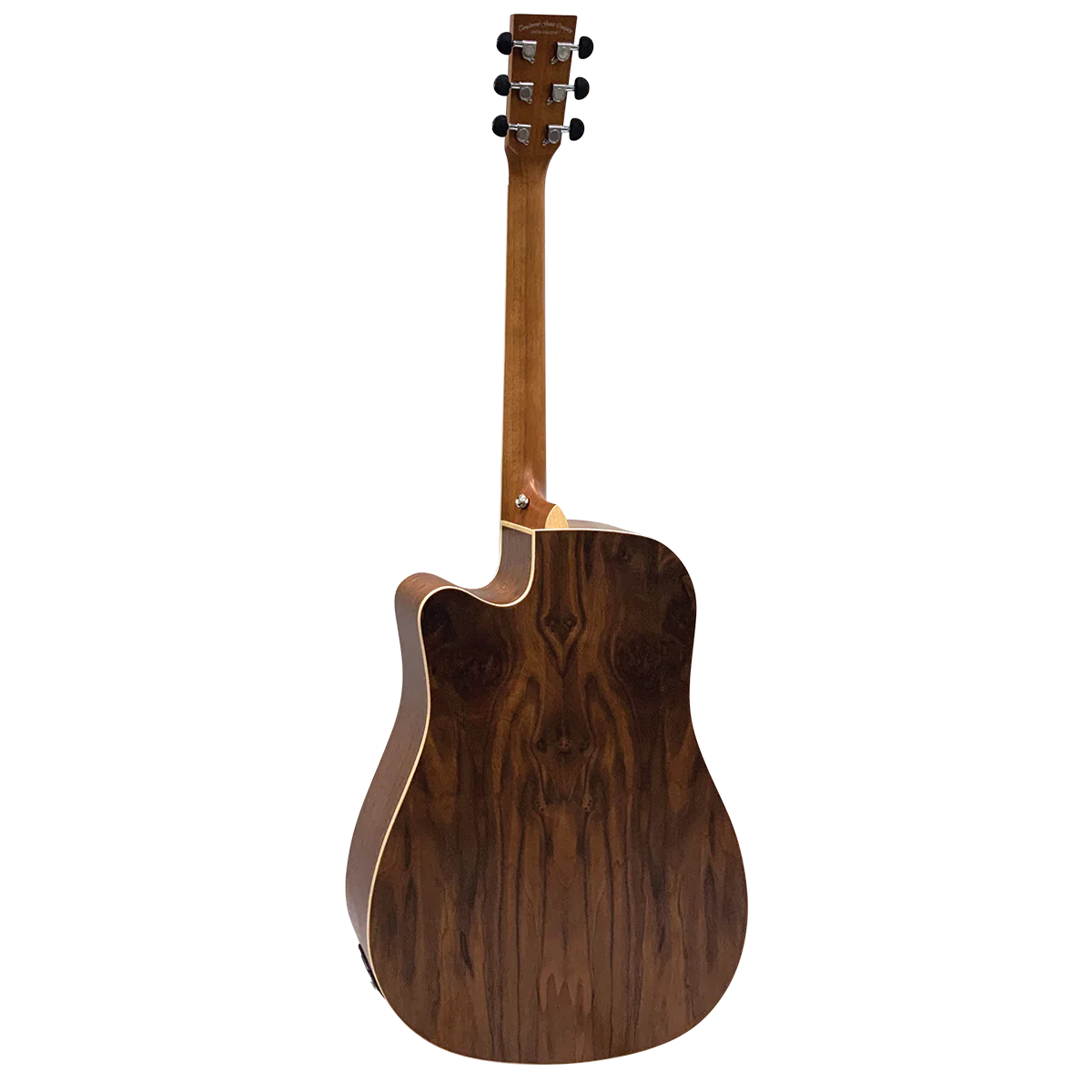 Tanglewood TDBTDCEHR Discovery Exotic Dreadnought Hawaiian Rainwood - Image 3