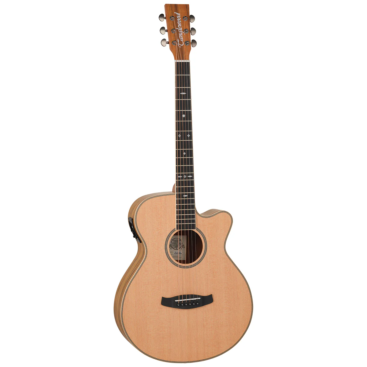 Tanglewood Reunion Pro Solid-Top Super Folk Acoustic-Electric Guitar - Image 2
