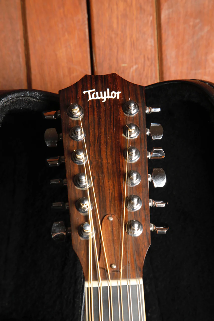 Taylor 455 CE LTD Jumbo Acoustic-Electric 12-String Guitar 2003 Pre-Owned - Image 3