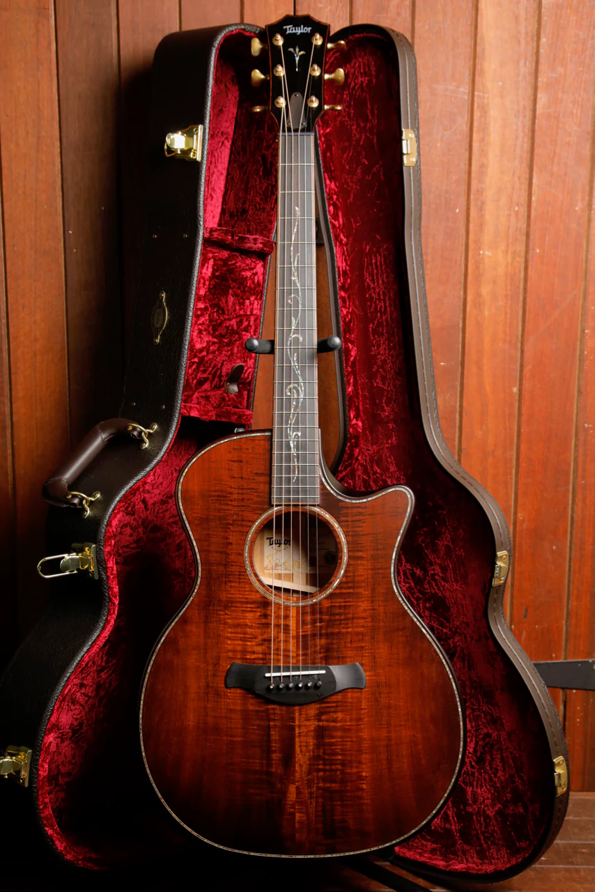 Taylor Builder's Edition K24ce Hawaiian Koa Acoustic-Electric Guitar - Image 2