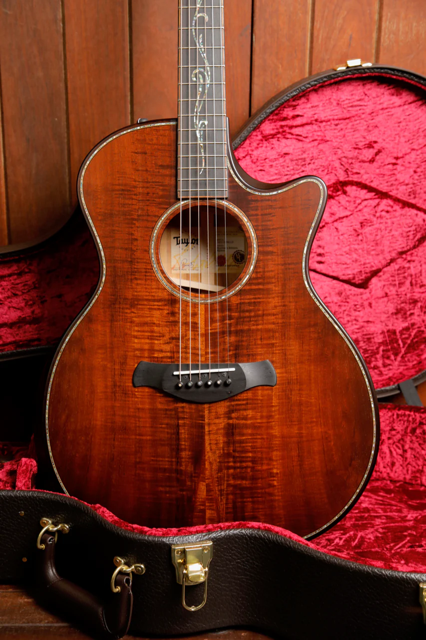 Taylor Builder's Edition K24ce Hawaiian Koa Acoustic-Electric Guitar - Image 20