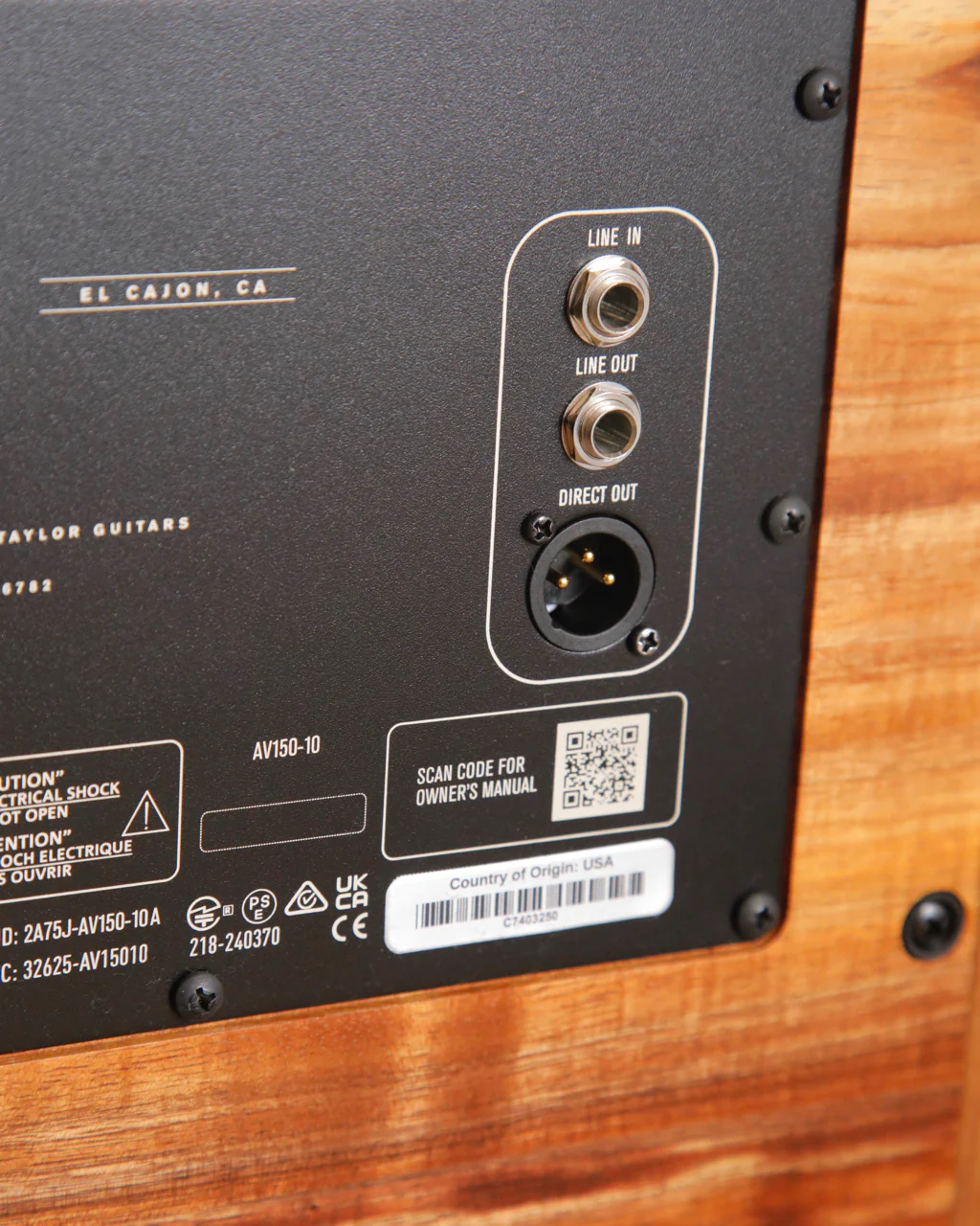 Taylor Circa74 150-Watt Acoustic Guitar & Vocal Amplifier - Image 8