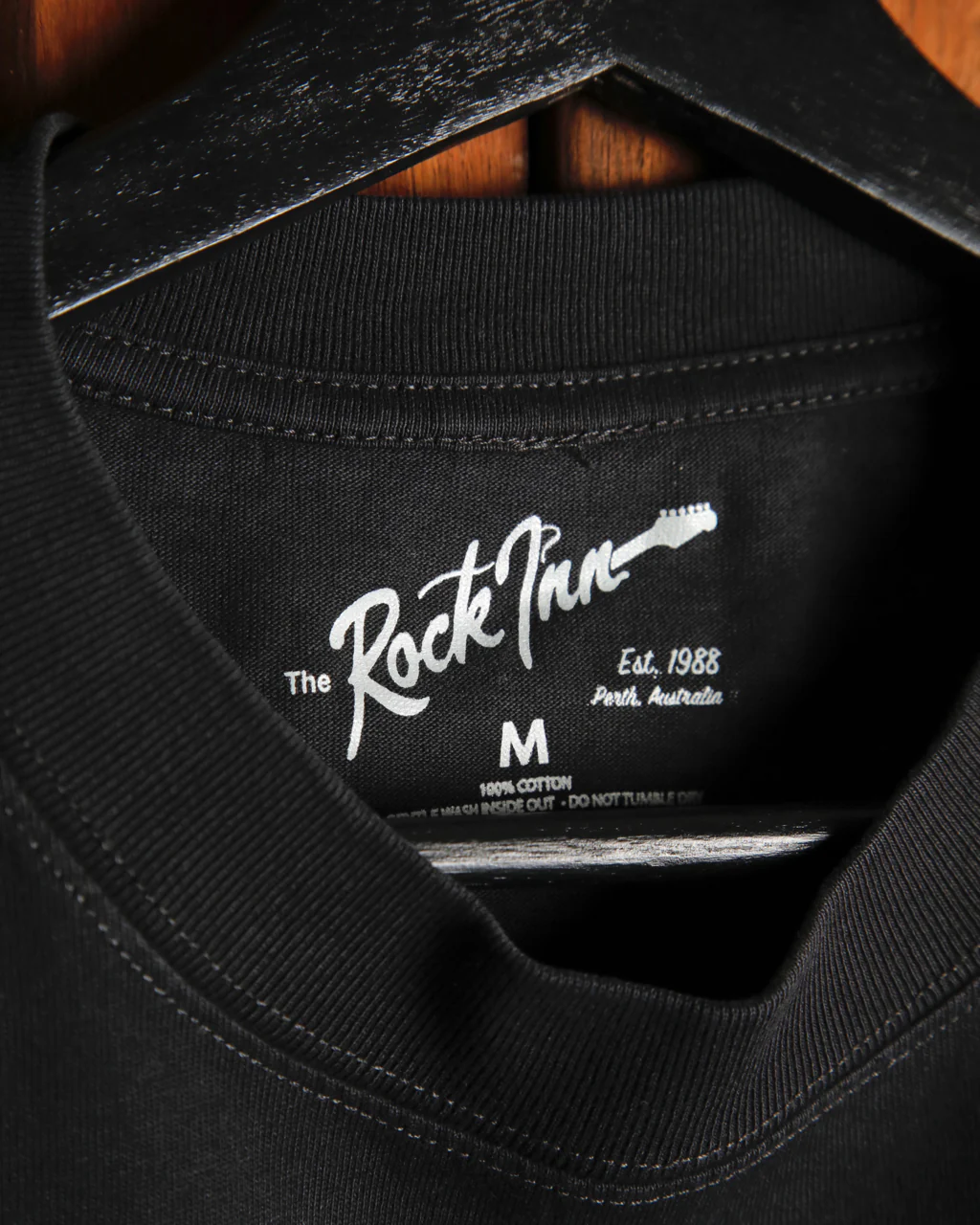 The Rock Inn "Poly Chorus" T-Shirt - Faded Black - Image 3