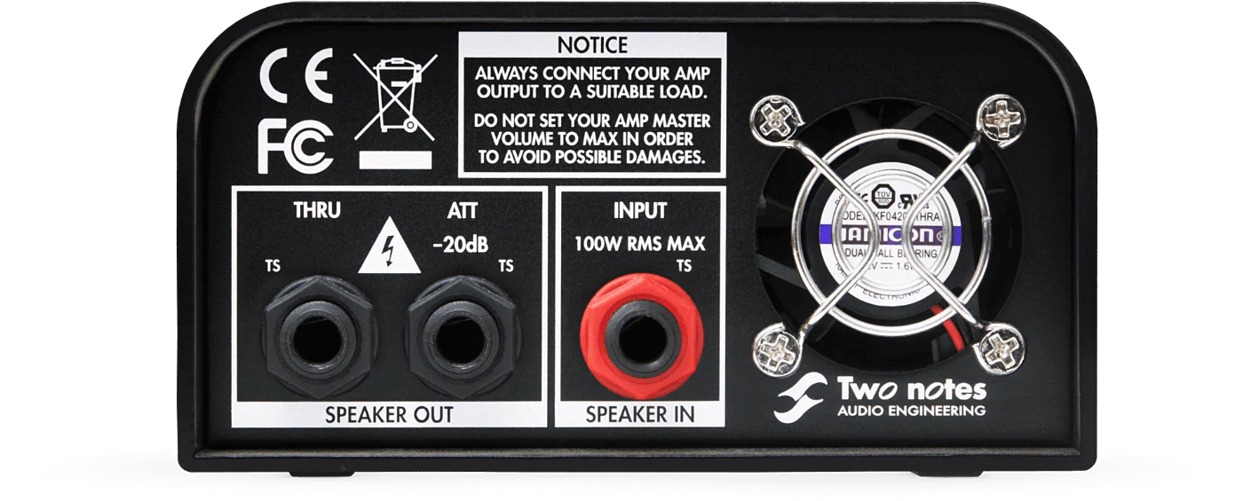 Two Notes Captor 4 Ohm Reactive Load Box - Image 2