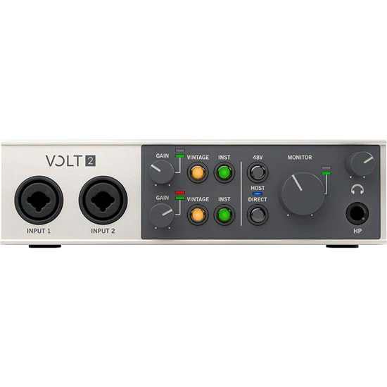 Universal Audio Volt 2 Desktop 2-In/2-Out USB 2.0 Audio Interface