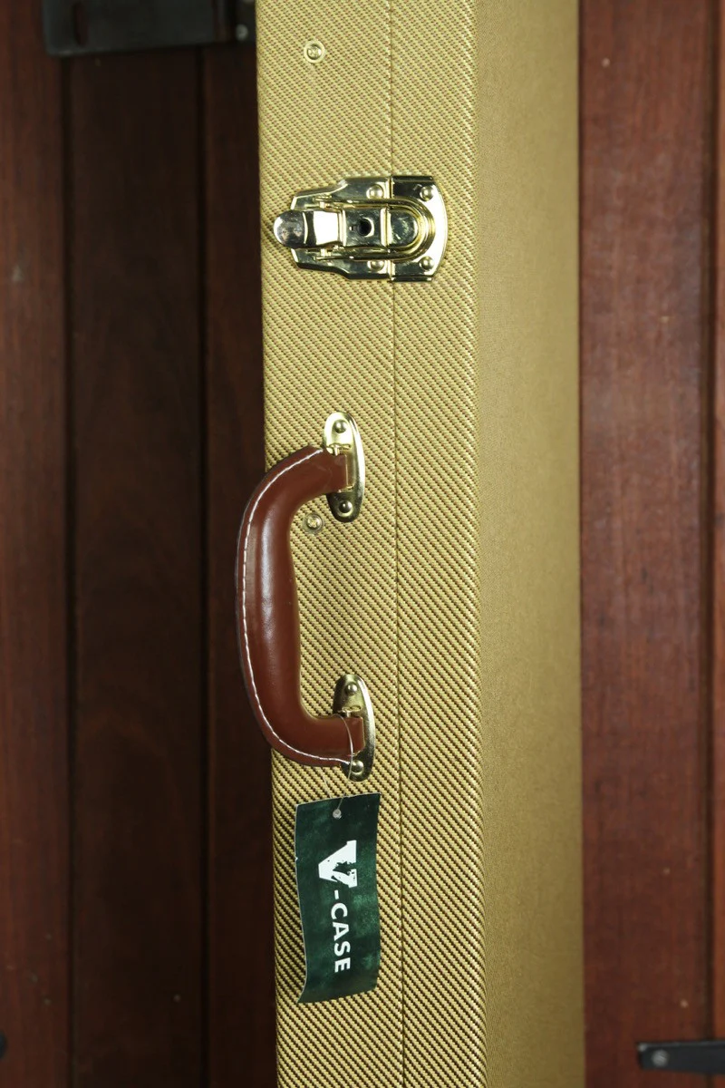 V-Case Hardshell P/J Multifit Bass Guitar Case Tweed BCP525T - Image 2