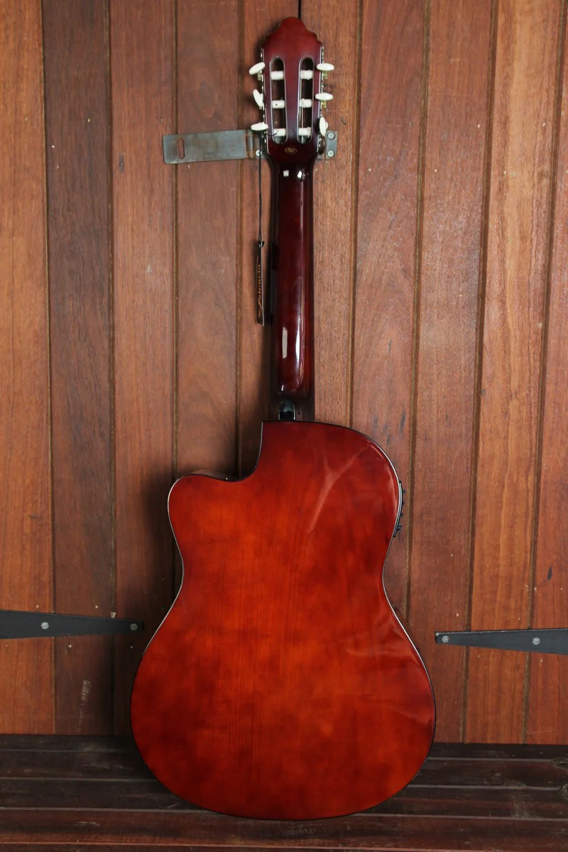 Valencia VC104CE Series Classical Nylon Acoustic-Electric Guitar - Image 6