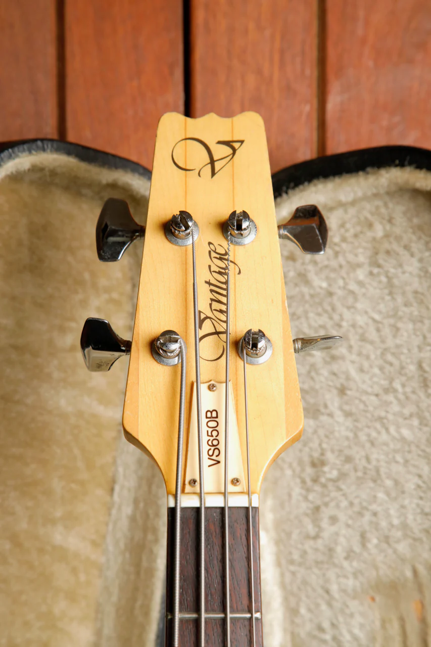Vantage Bass VS650B Bass Guitar Made In Japan 1980s Pre-Owned - Image 3