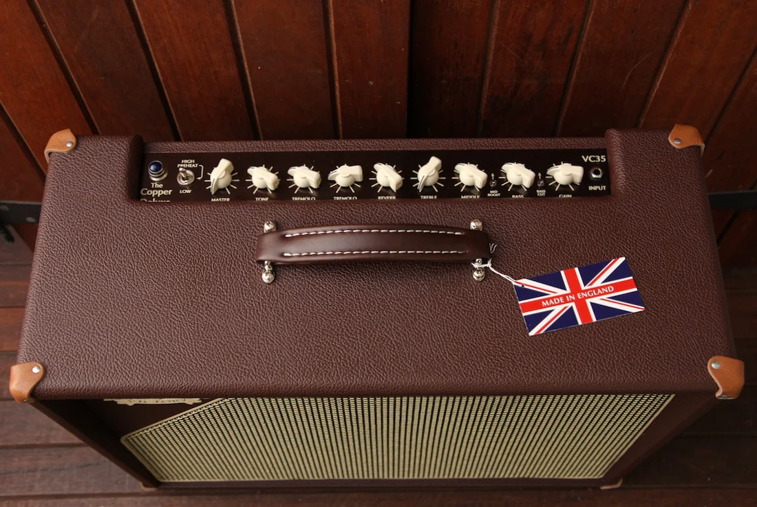 Victory Amplification V35C Copper Deluxe 1x12" Combo Guitar Amplifier - Image 4
