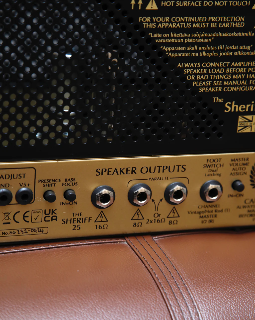 Victory Amps VS25H Sheriff Lunch Box Amp Head - Image 6