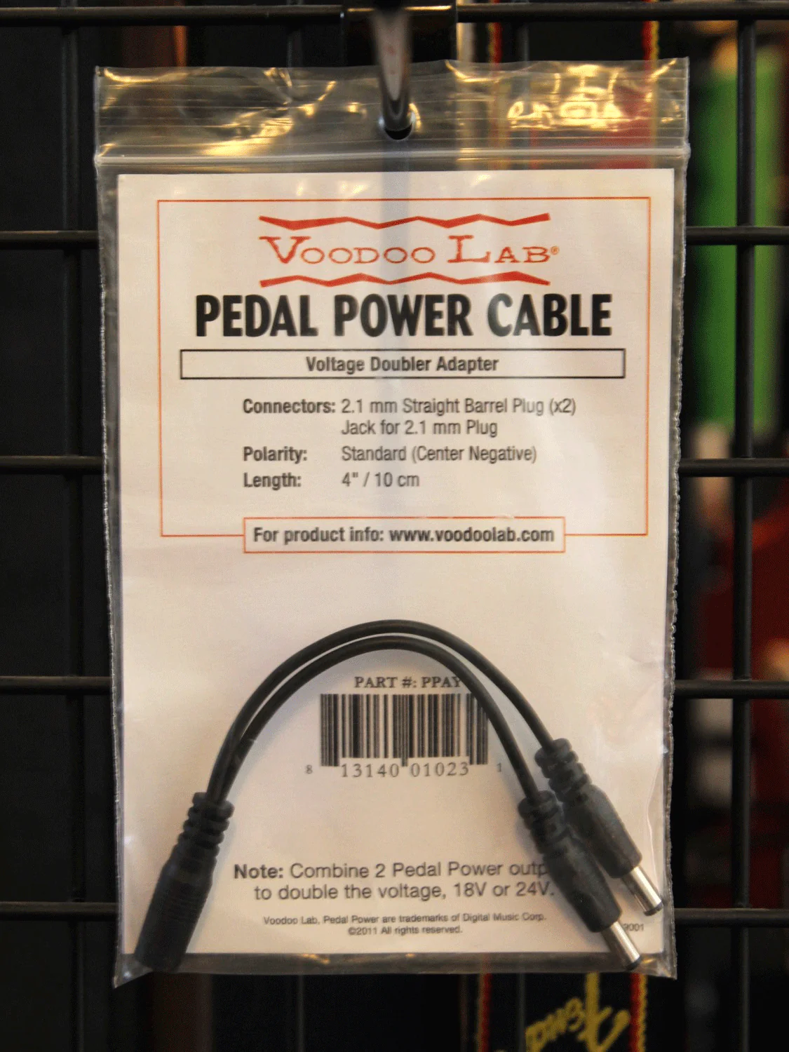 Voodoo Lab Voltage Doubler Cable
