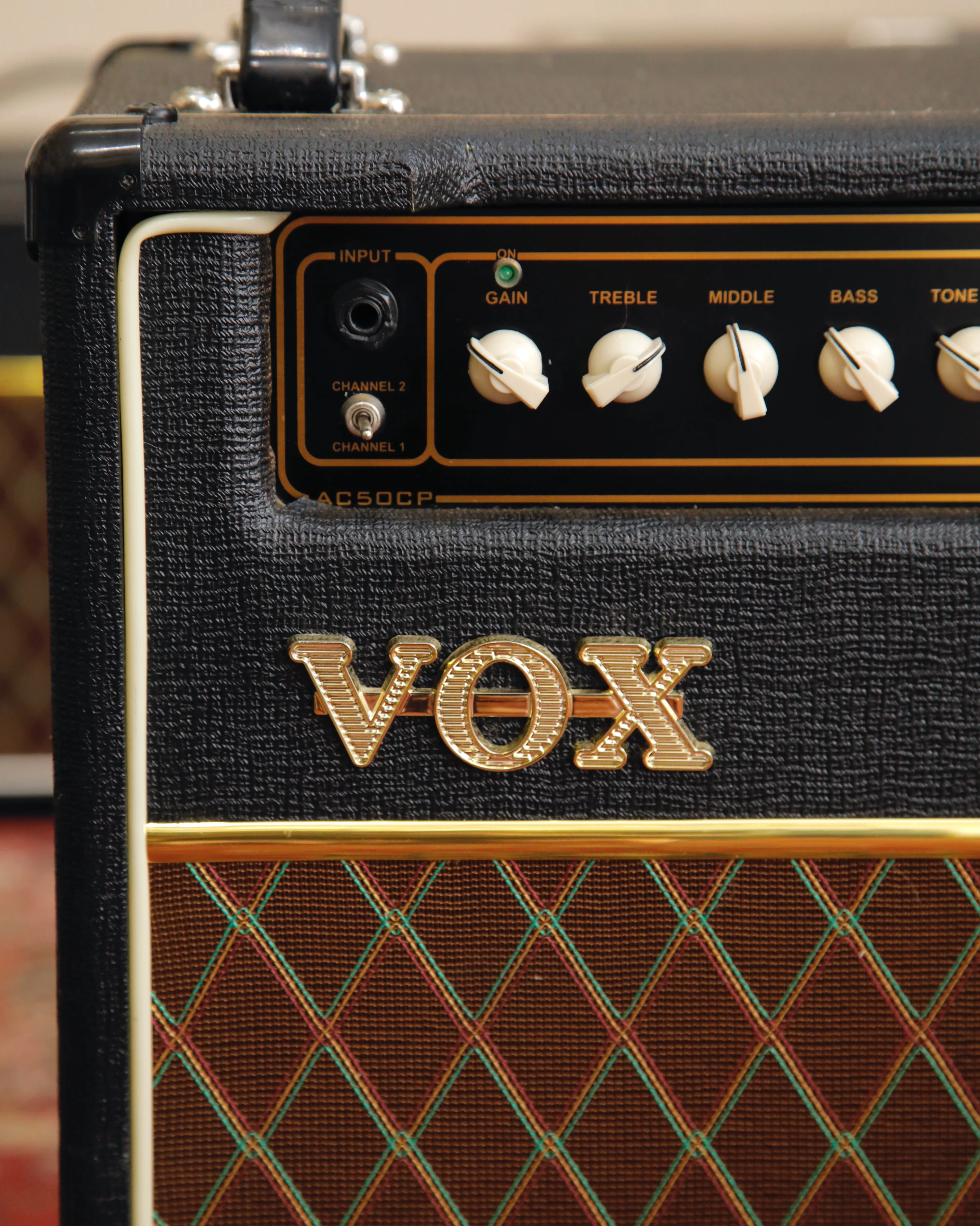 Vox AC50CP2 50-Watt 2x12" Valve Guitar Combo Amplifier Pre-Owned - Image 2