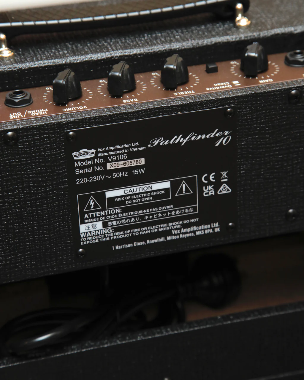 Vox Pathfinder 10 Guitar Practice Amp - Image 4