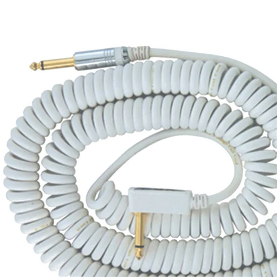 Vox Premium Vintage Coil Guitar Cable - White - Image 3