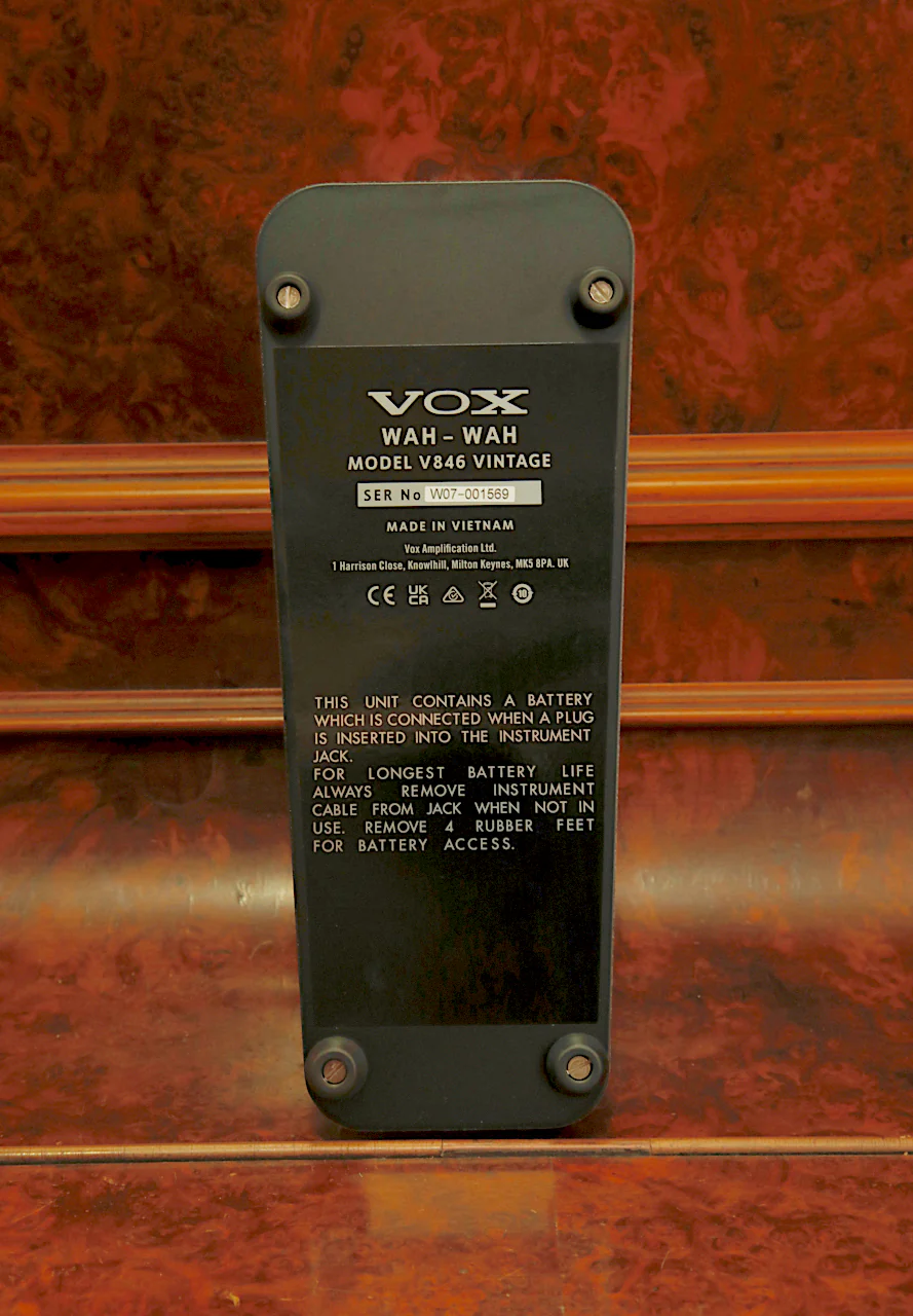Vox V846 Vintage Wah Pedal - Image 2
