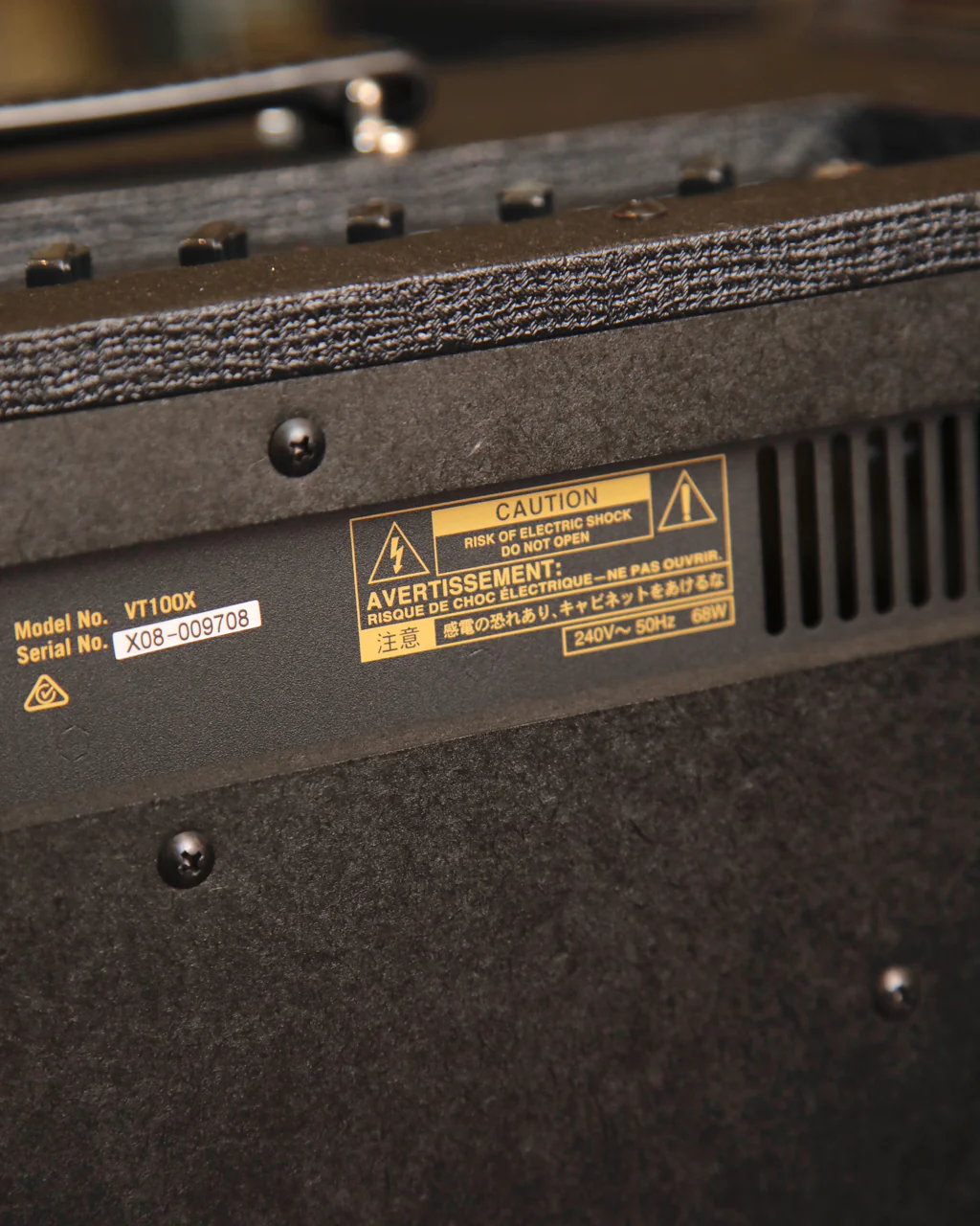 Vox VT100X Valvetronics 100W Guitar Combo Amplifier - Image 7