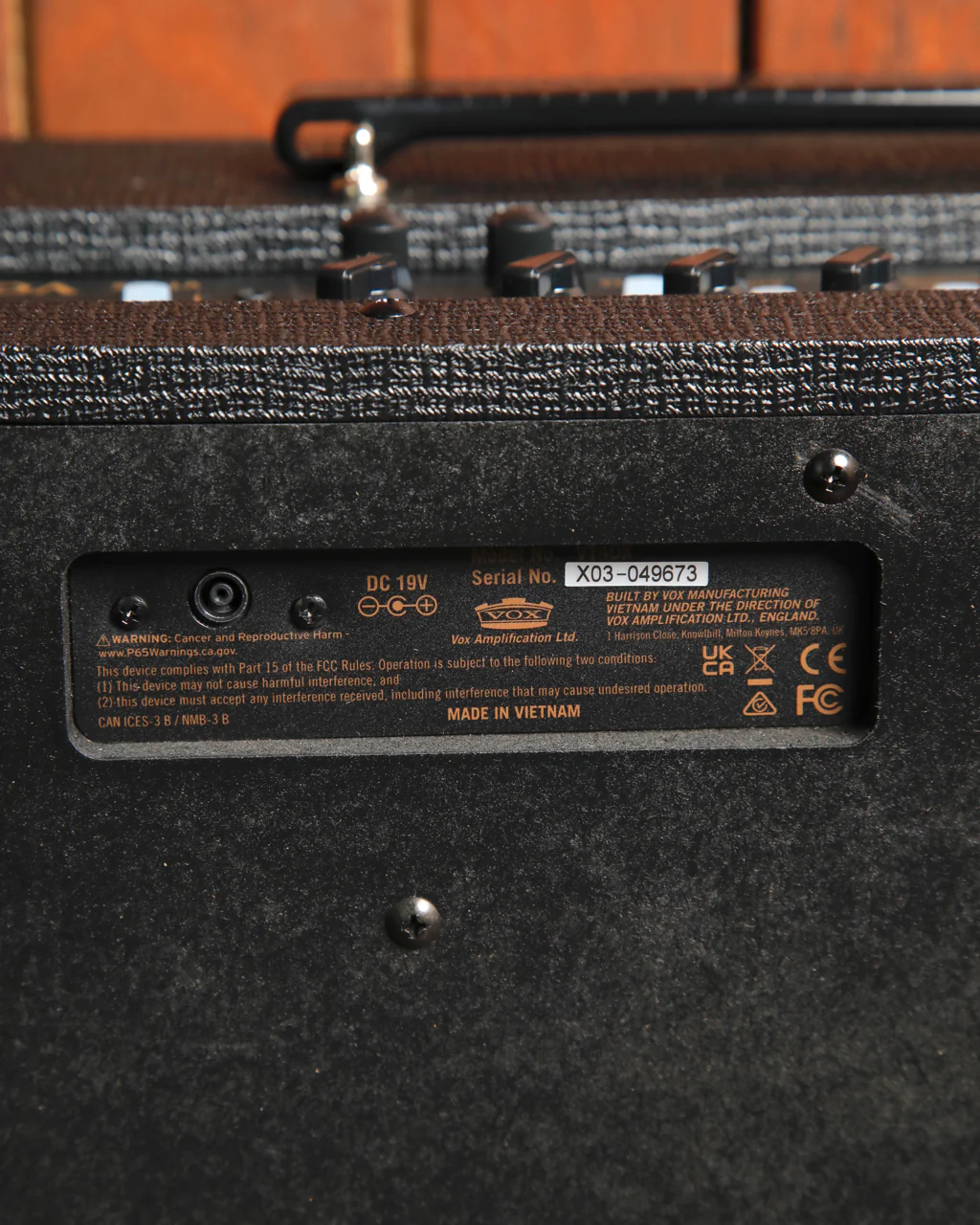 Vox VT40X Valvetronics 40W Guitar Combo Amplifier - Image 7