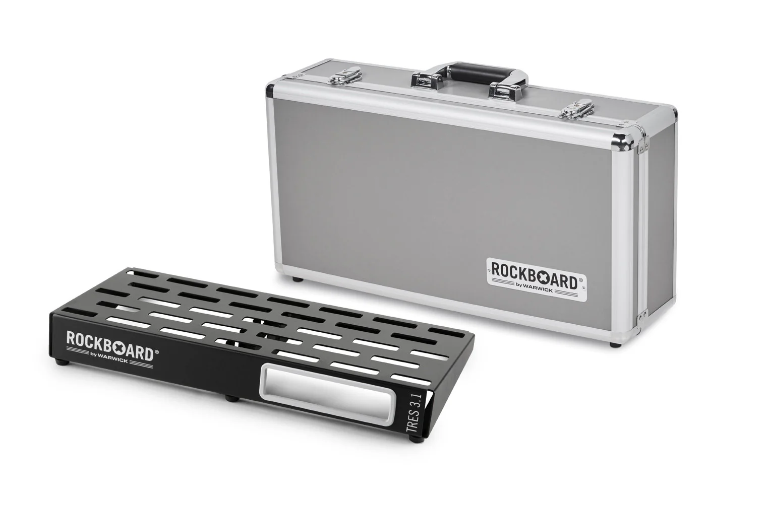 Warwick RockBoard TRES 3.1 Pedalboard with Flight Case