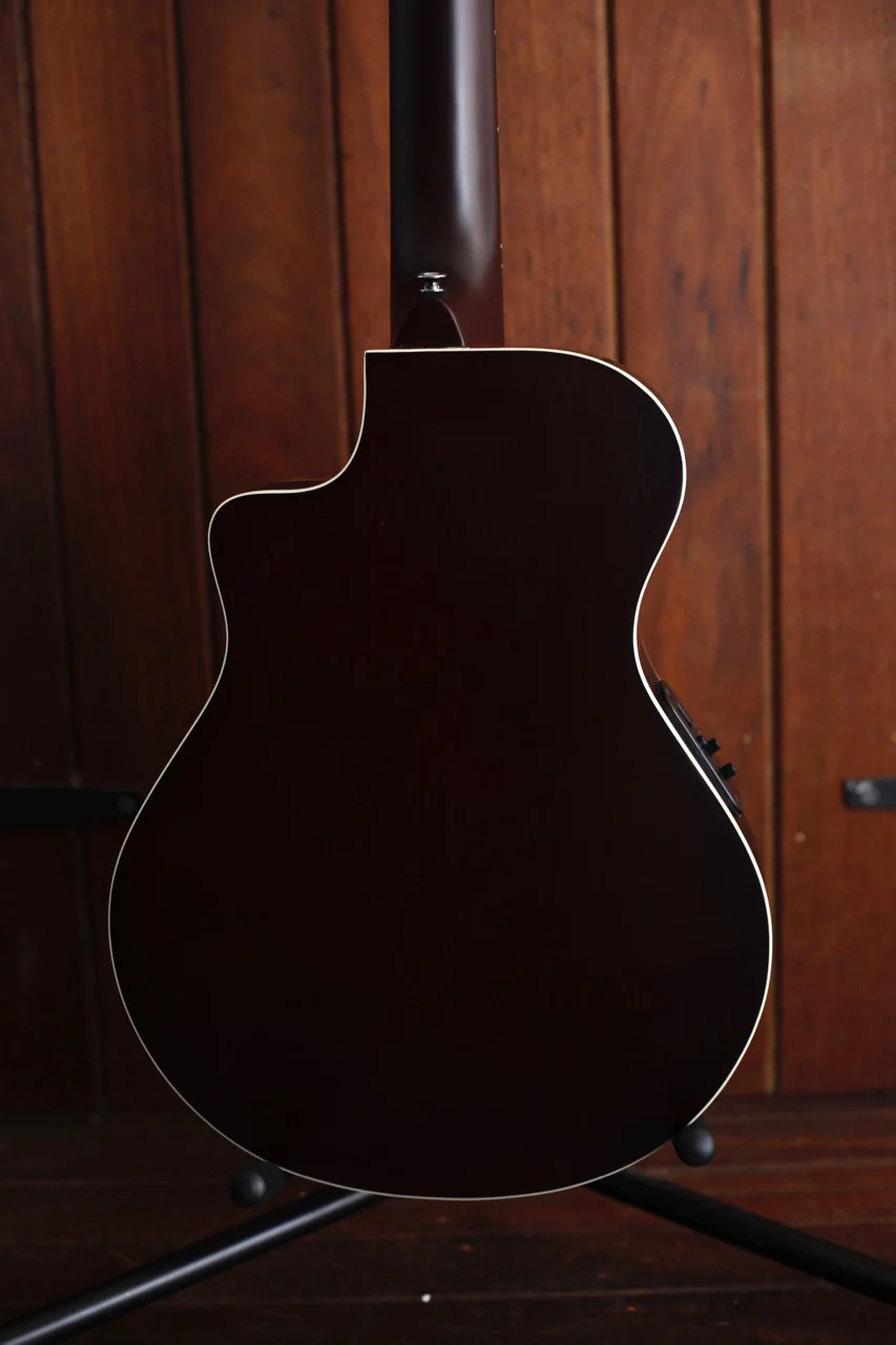Yamaha APXT2 3/4 Acoustic Electric Travel Guitar Dark Red Burst - Image 9