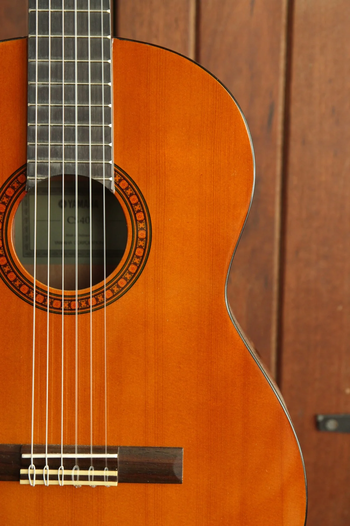 Yamaha CS40 3/4 Student Guitar - Image 4