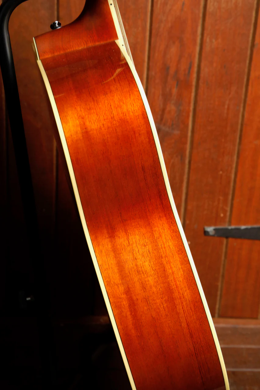 Yamaha FG820 Dreadnought Gloss Brown Sunburst Acoustic Guitar - Image 9