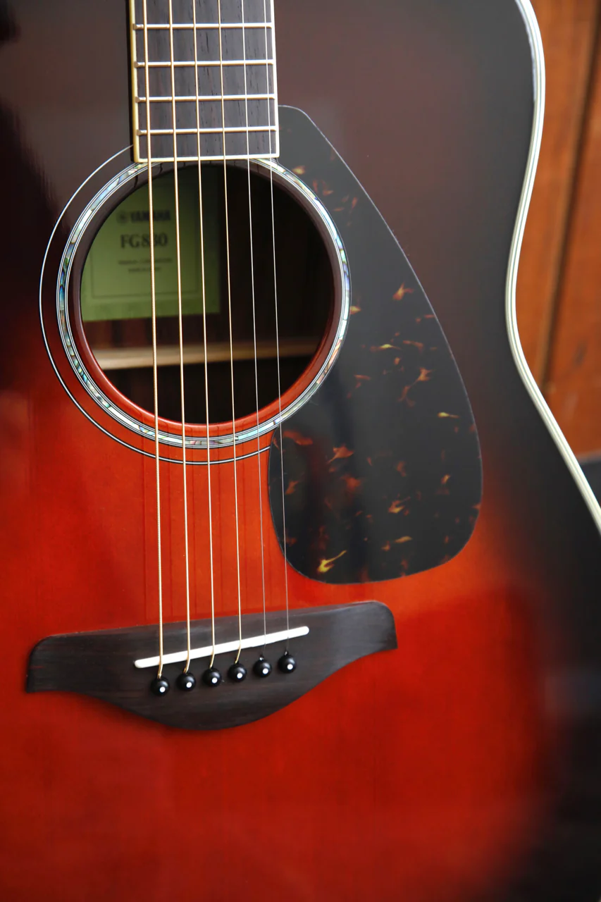Yamaha FG830 Tobacco Sunburst Acoustic Guitar - Image 5